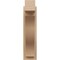 Ekena Millwork 5 1/2-in W x 14-in D x 22-in H Funston Block Rough Cedar Woodgrain TimberThane Outlooker, Primed Tan OUTUR055X14X22FST44RCPR - alternate 5